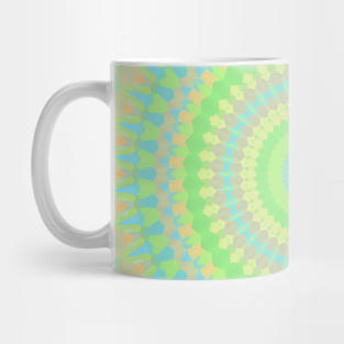 Vibrant Groovy Hippie Mandala Mug